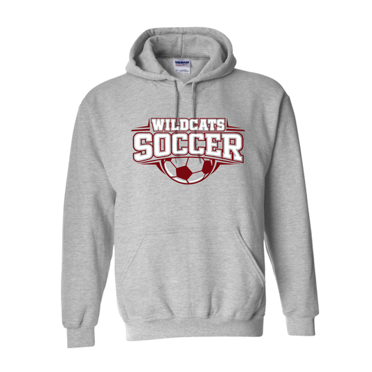 Wildcats Soccer Emblem Hoodie