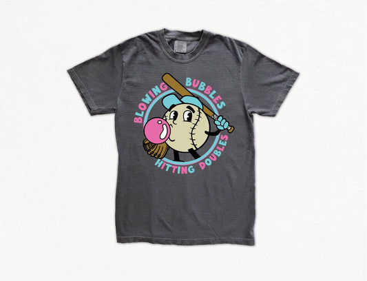 “Bubbles & Doubles" Youth Tee