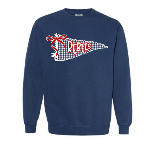 “Rebels” Pennant Sweatshirt