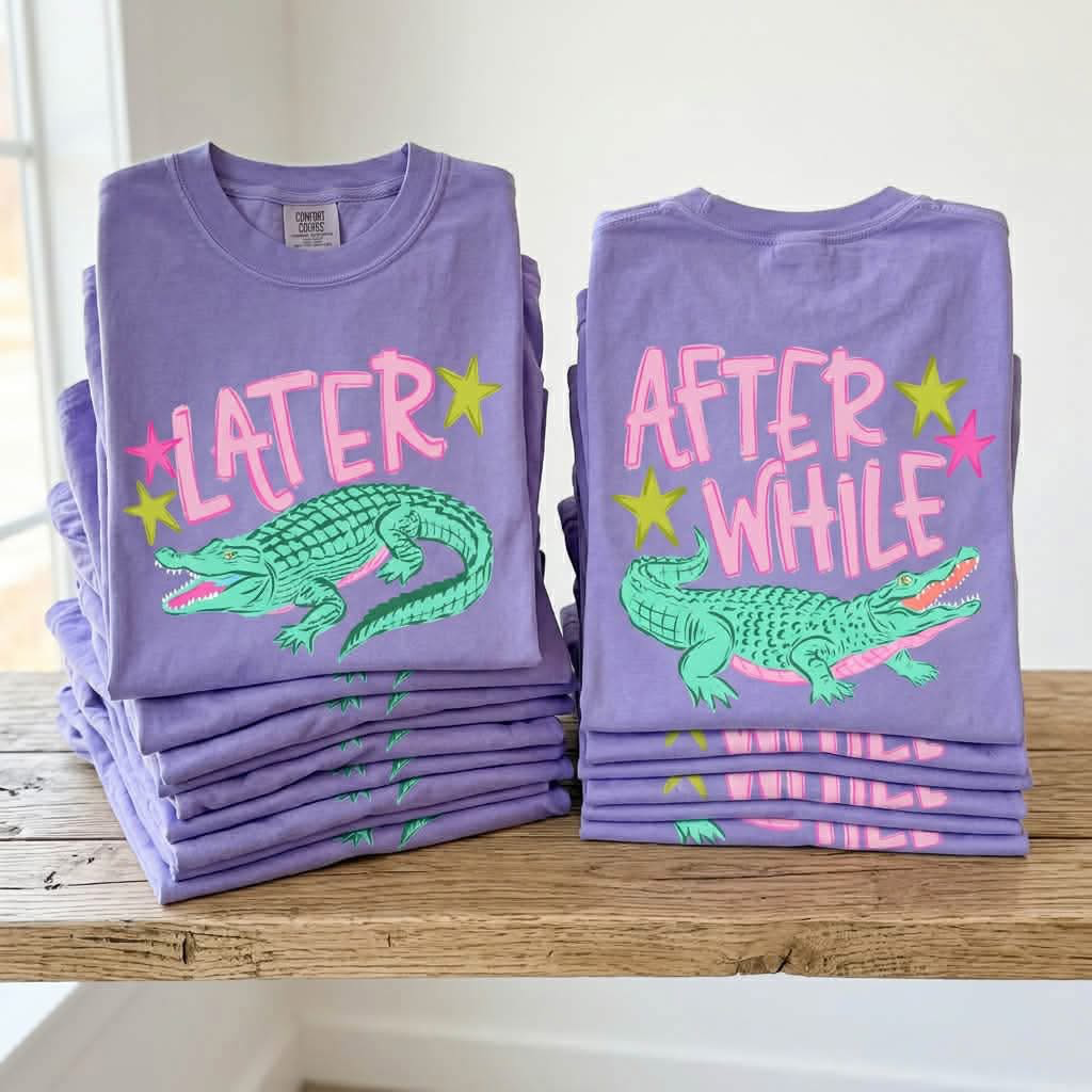 “See ya later Alligator, After While Crocodile!” Tee