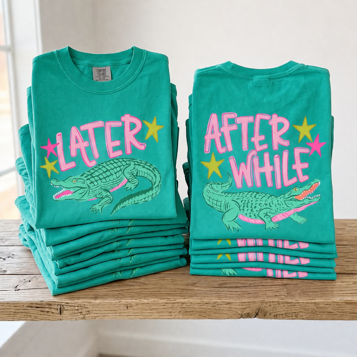 “See ya later Alligator, After While Crocodile!” Tee