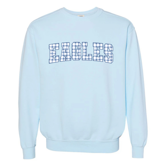 Eagles Gingham Sweatshirt