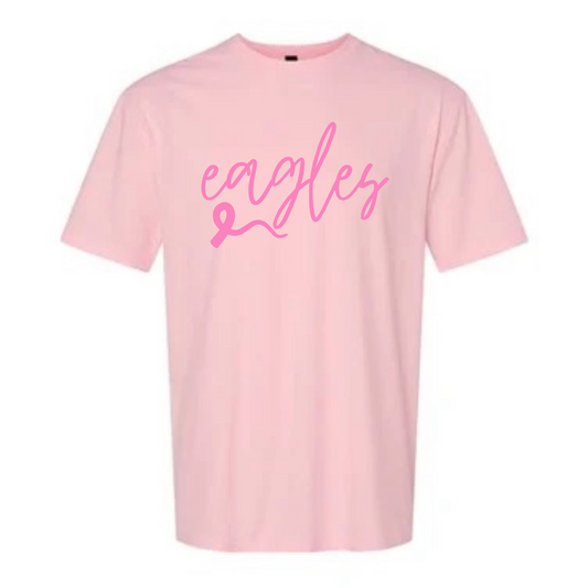 Pink Out Script Tee