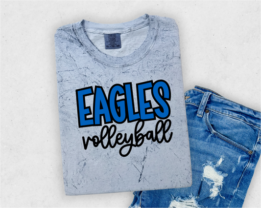 Eagles Volleyball Color Blast Tee