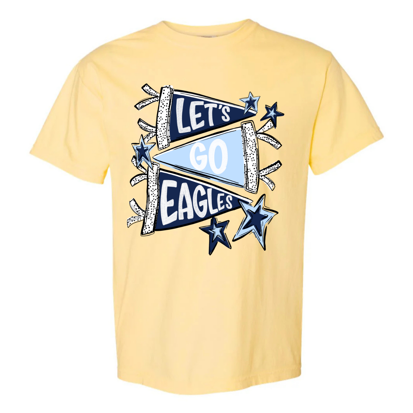 “Let’s Go Eagles” Pennant Tee