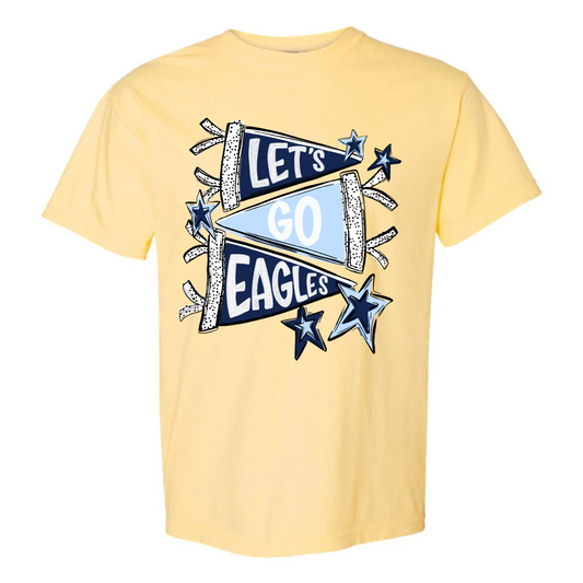 “Let’s Go Eagles” Pennant Tee