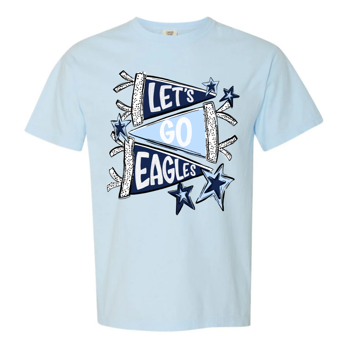 “Let’s Go Eagles” Pennant Tee