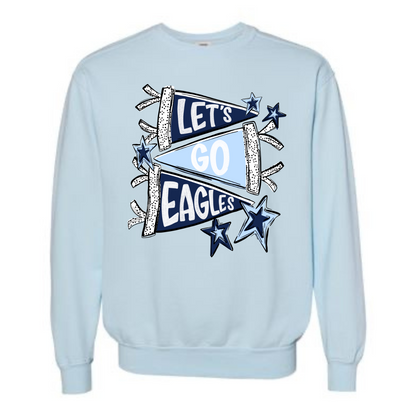 “Let’s Go Eagles” Pennant Sweatshirt