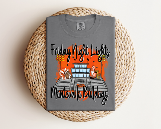 Montevallo “Friday Night Lights” Tee