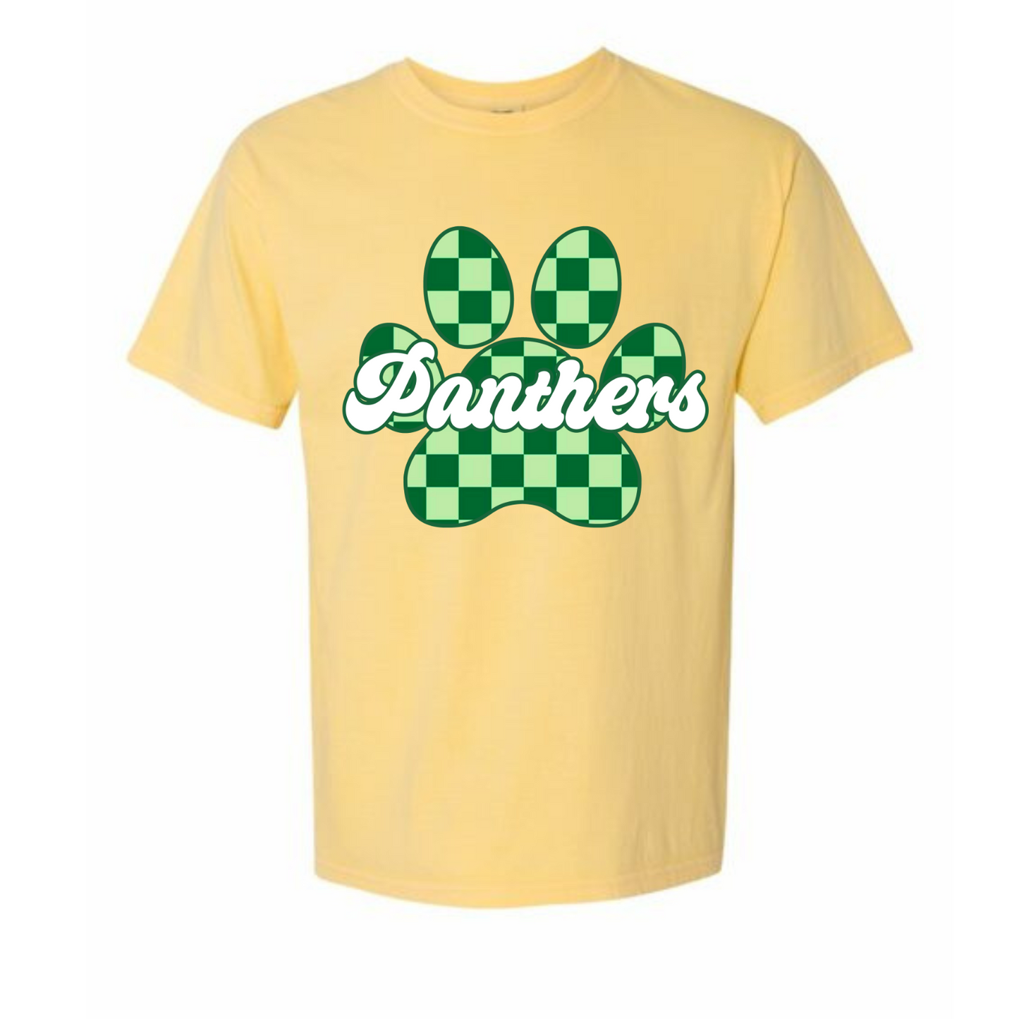 Panthers Checked Tee