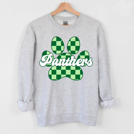 Panthers Checked Sweatshirt
