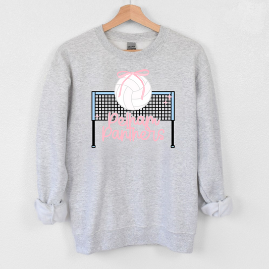 Panthers Girly Volleyball Sweatshirt