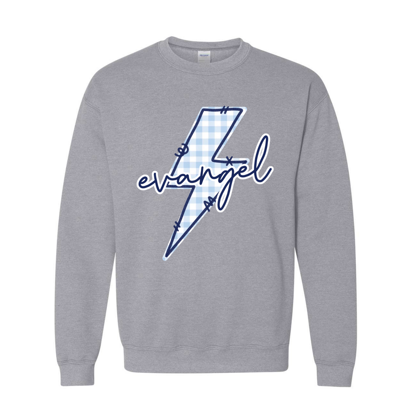 Evangel Gingham Sweatshirt