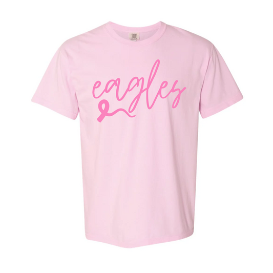 Pink Out Script Tee