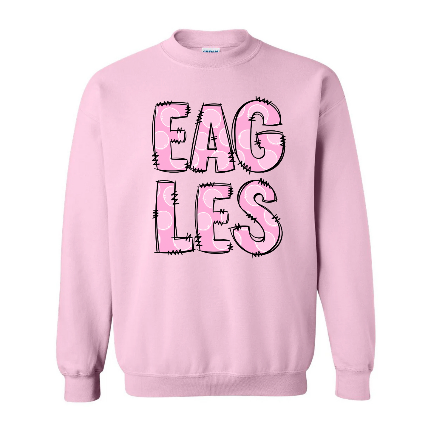 Polka Dot Doodle Sweatshirt