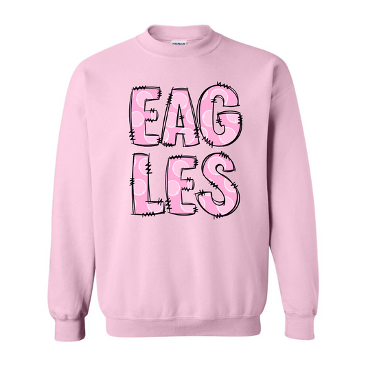 Polka Dot Doodle Sweatshirt