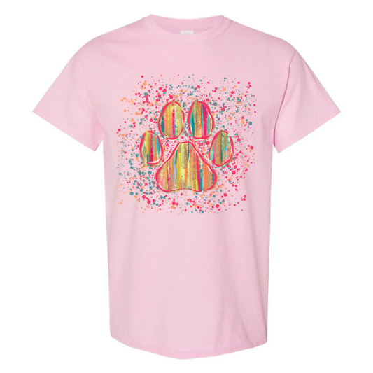 Pink Out Watercolor Tee