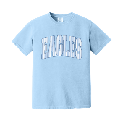 Striped Mascot/School Tee