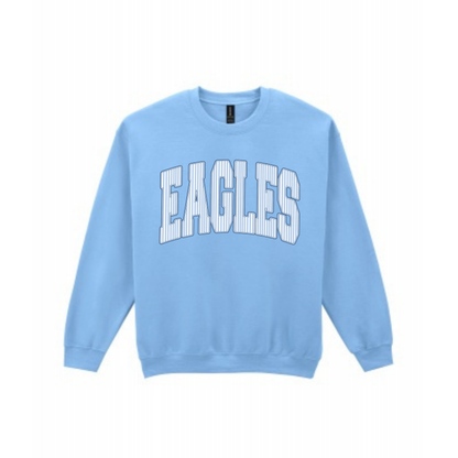 Striped Mascot/School Sweatshirt