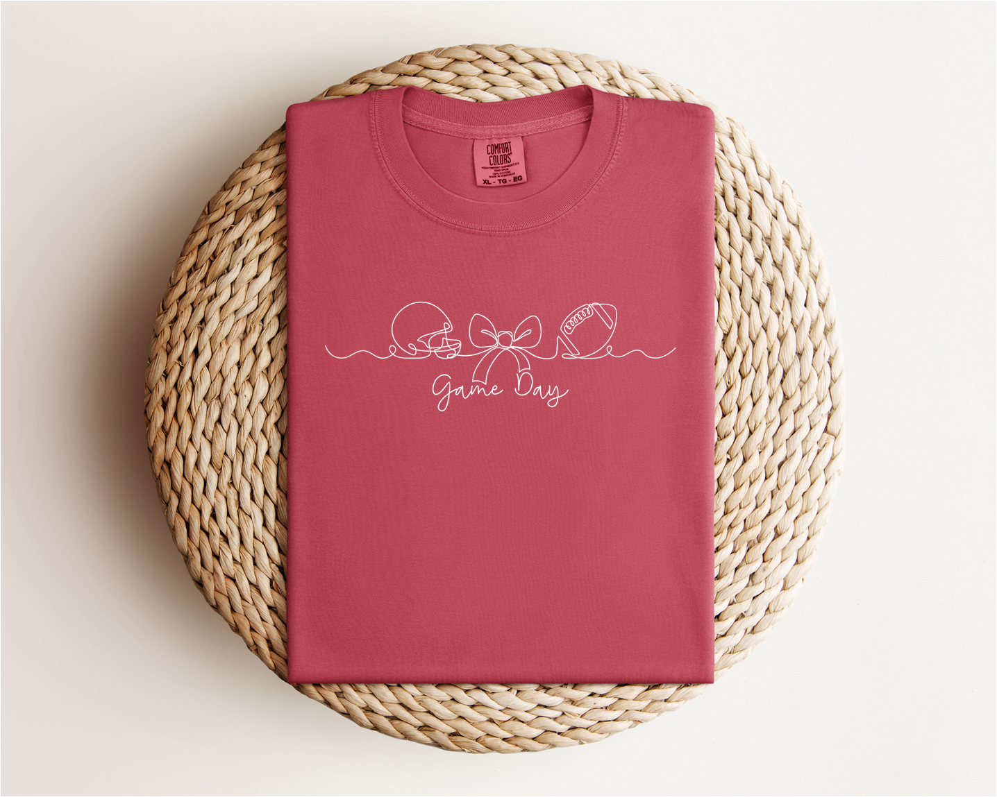 Red Game Day Tee