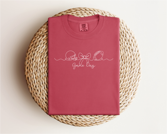Red Game Day Tee
