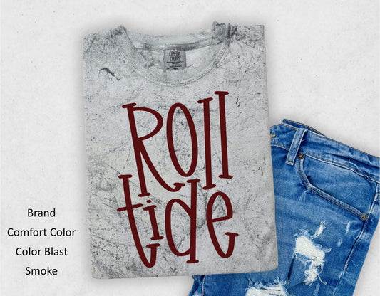 Roll Tide Color Blast Tee