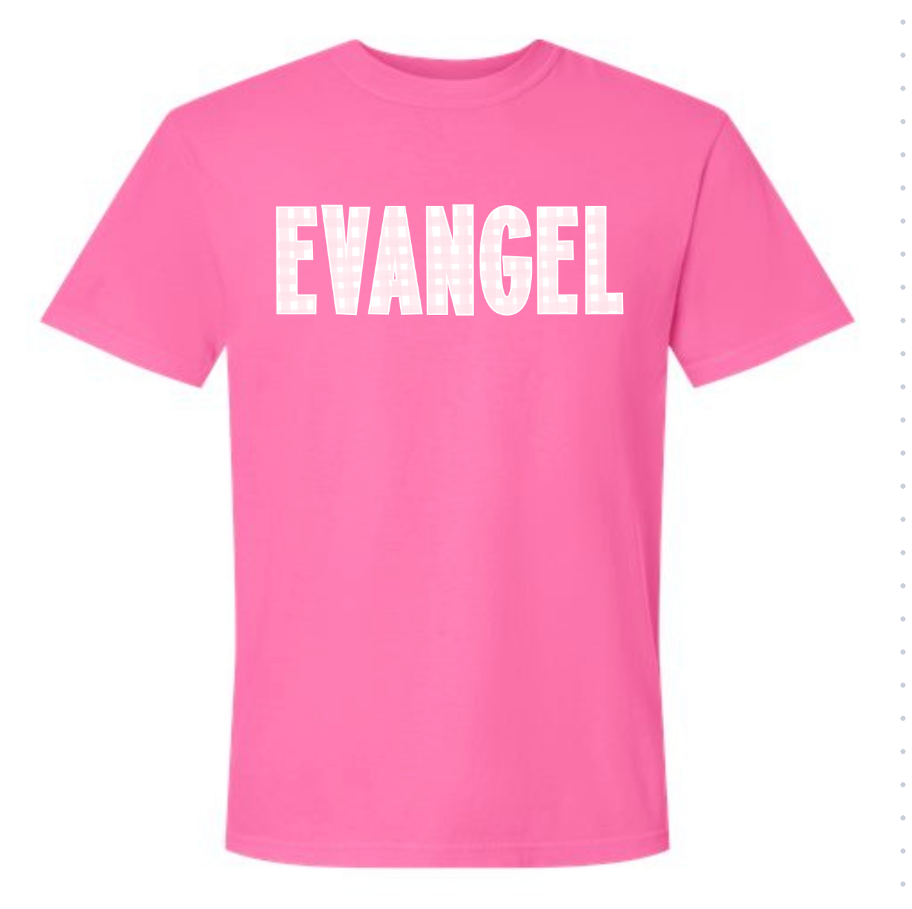 Evangel Gingham Tee