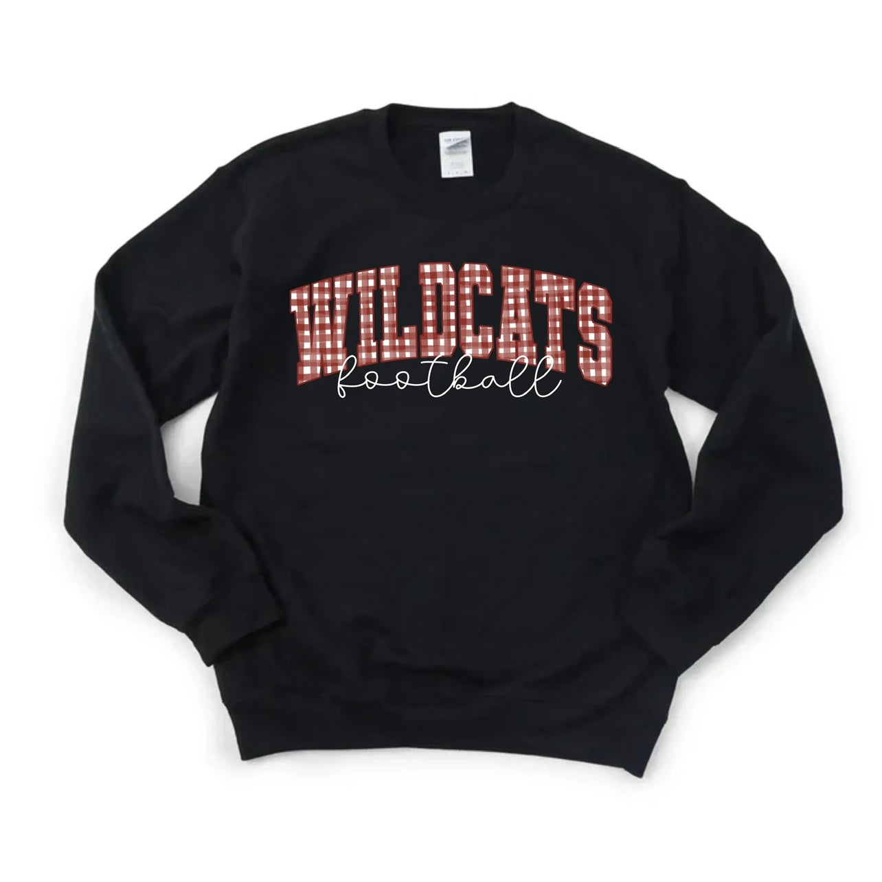 Gingham Football Sweatshirt
