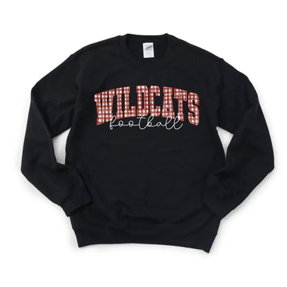Gingham Football Sweatshirt