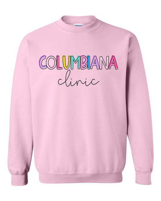 "Columbiana Clinic" Colorful Sweatshirt