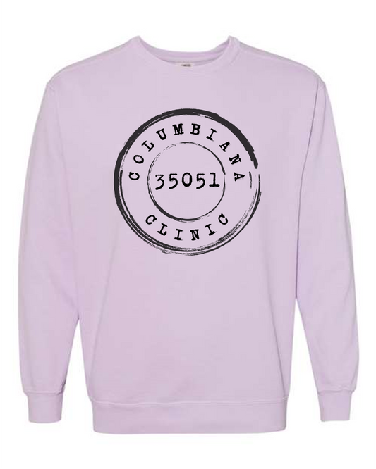 "Columbiana Clinic" Zip Code Sweatshirt
