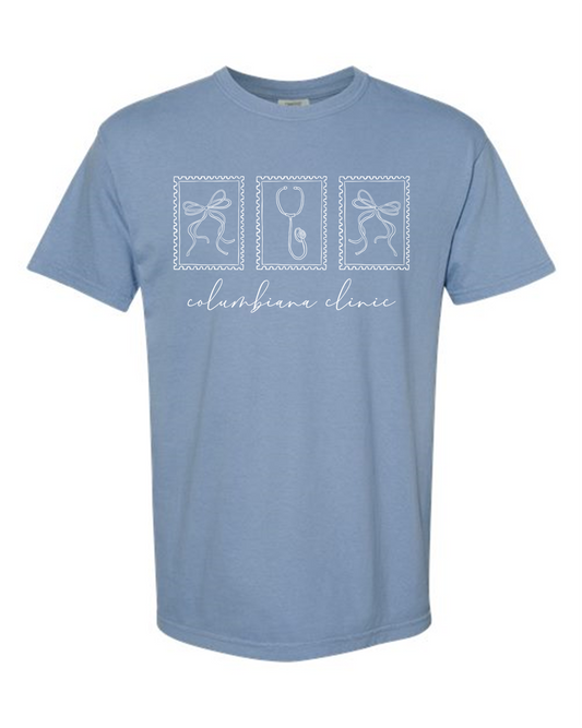 "Columbiana Clinic" Stamp Tee