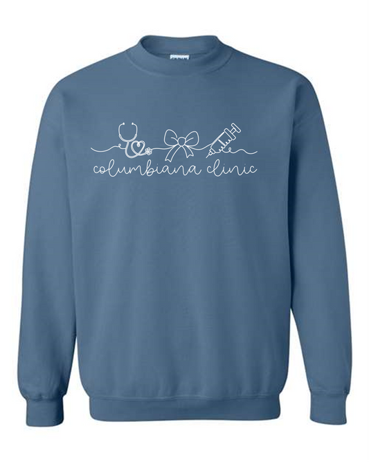 "Columbiana Clinic" Doodle Sweatshirt