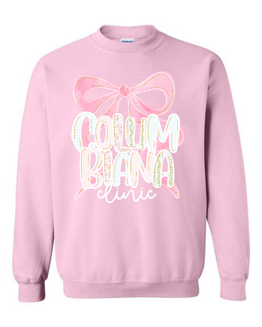 "Columbiana Clinic" Coquette Sweatshirt