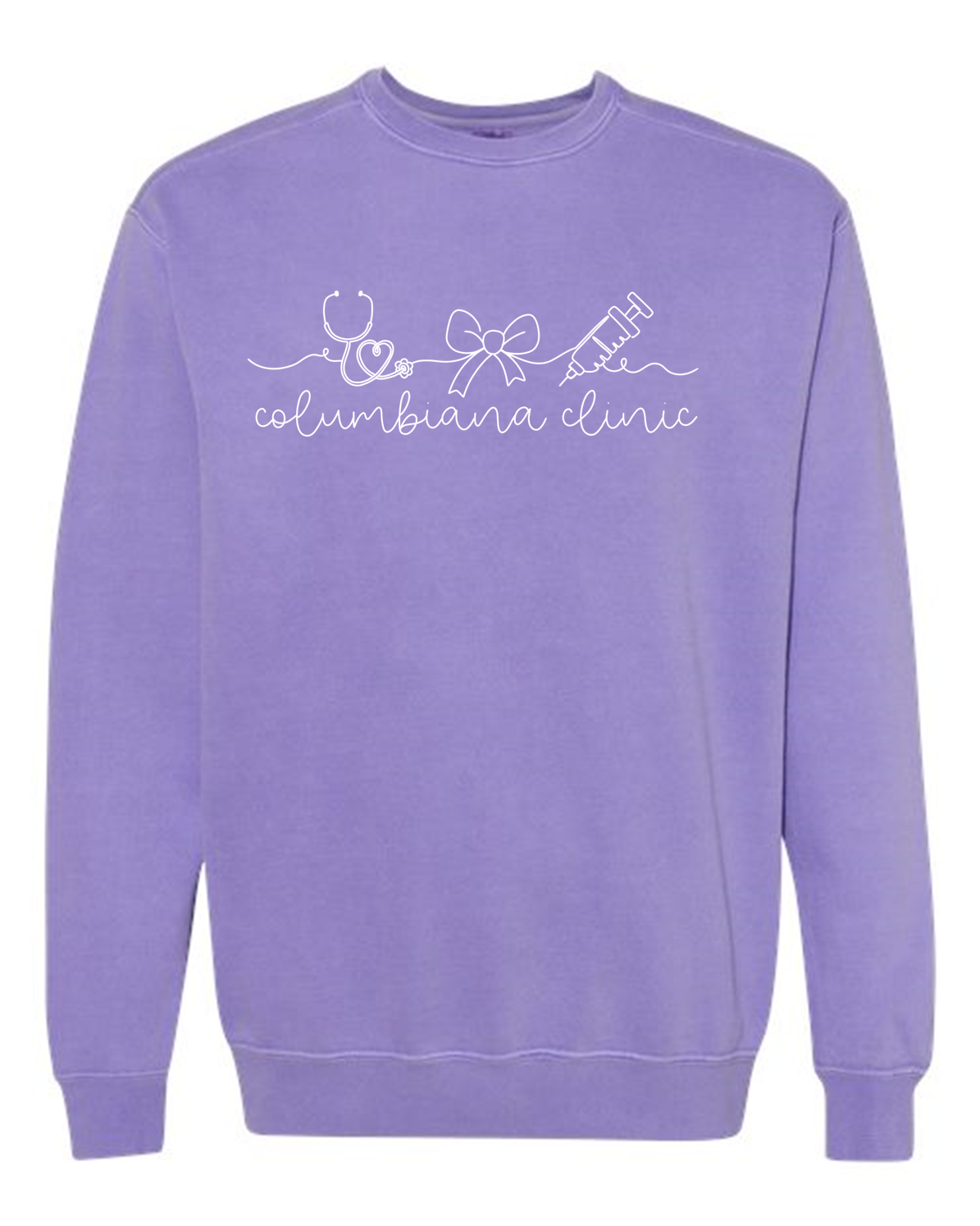 "Columbiana Clinic" Doodle Sweatshirt