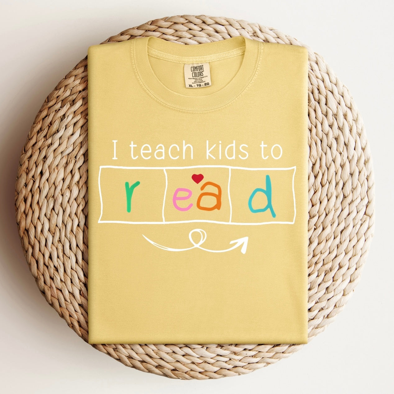 “I teach kids to read” Tee