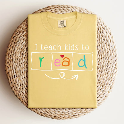 “I teach kids to read” Tee
