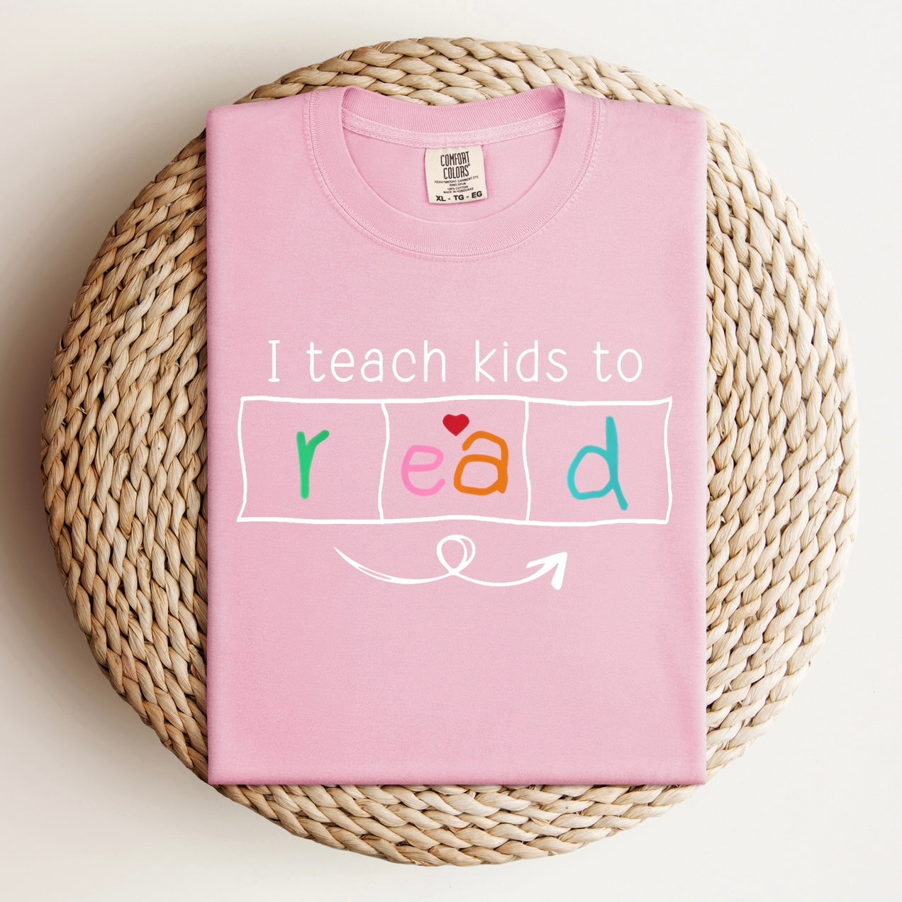 “I teach kids to read” Tee