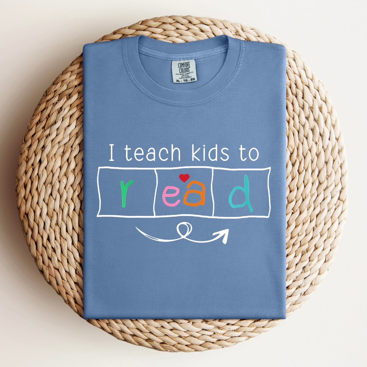 “I teach kids to read” Tee