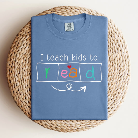 “I teach kids to read” Tee