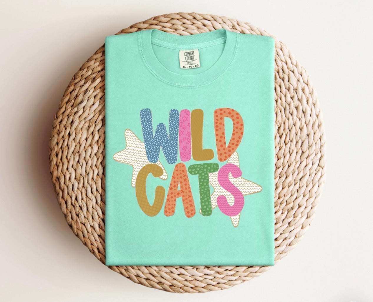 Colorful Mascot Star Tee