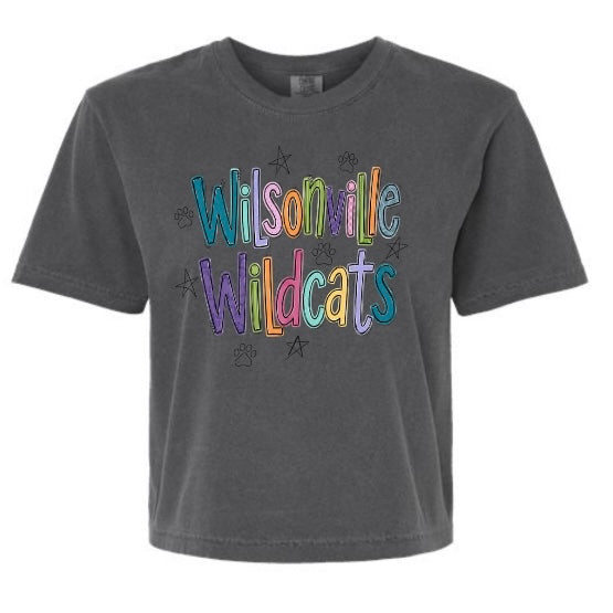 Custom Scribble Boxy Tee
