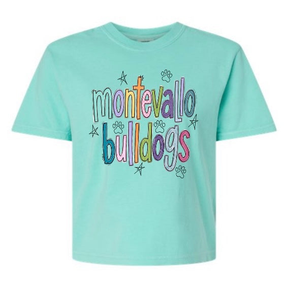 Custom Scribble Boxy Tee