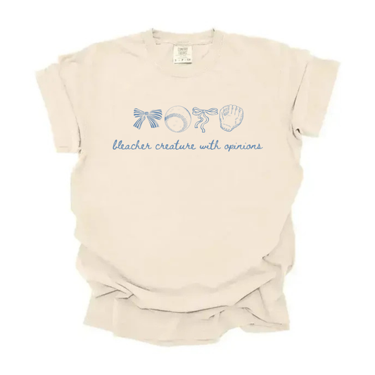 “Bleacher creature with opinions” Tee