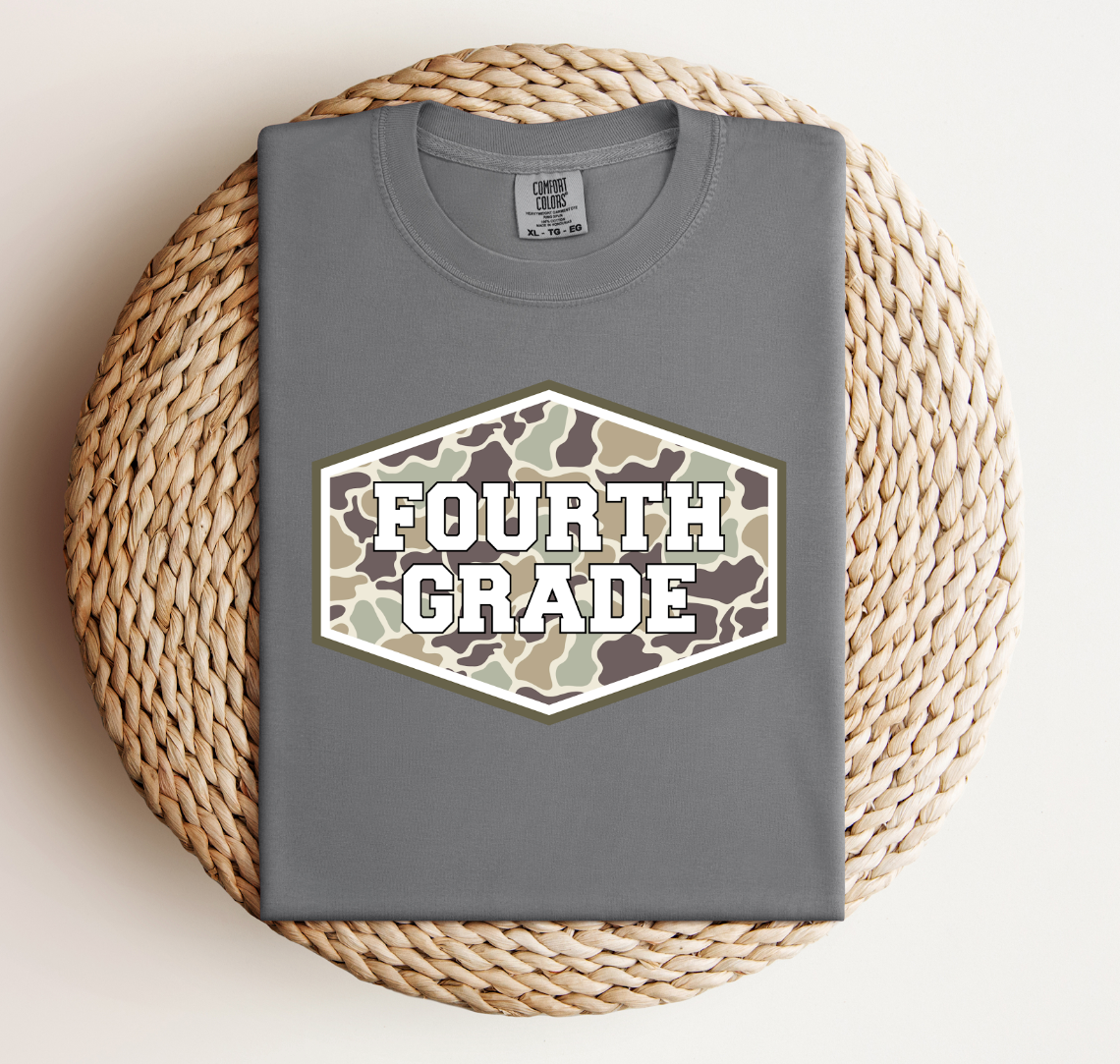 Camo Grade Level Tee
