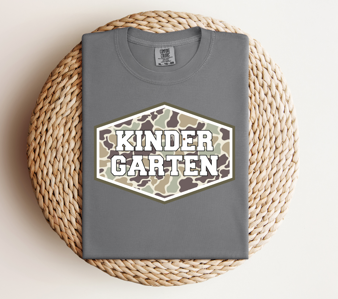Camo Grade Level Tee