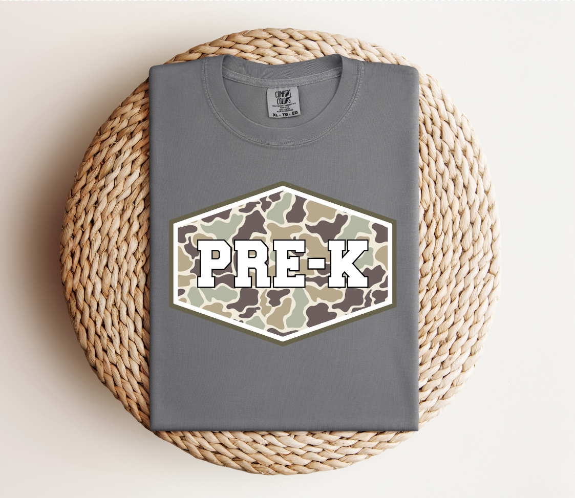 Camo Grade Level Tee