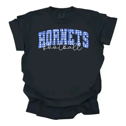 Custom Gingham Football Tee