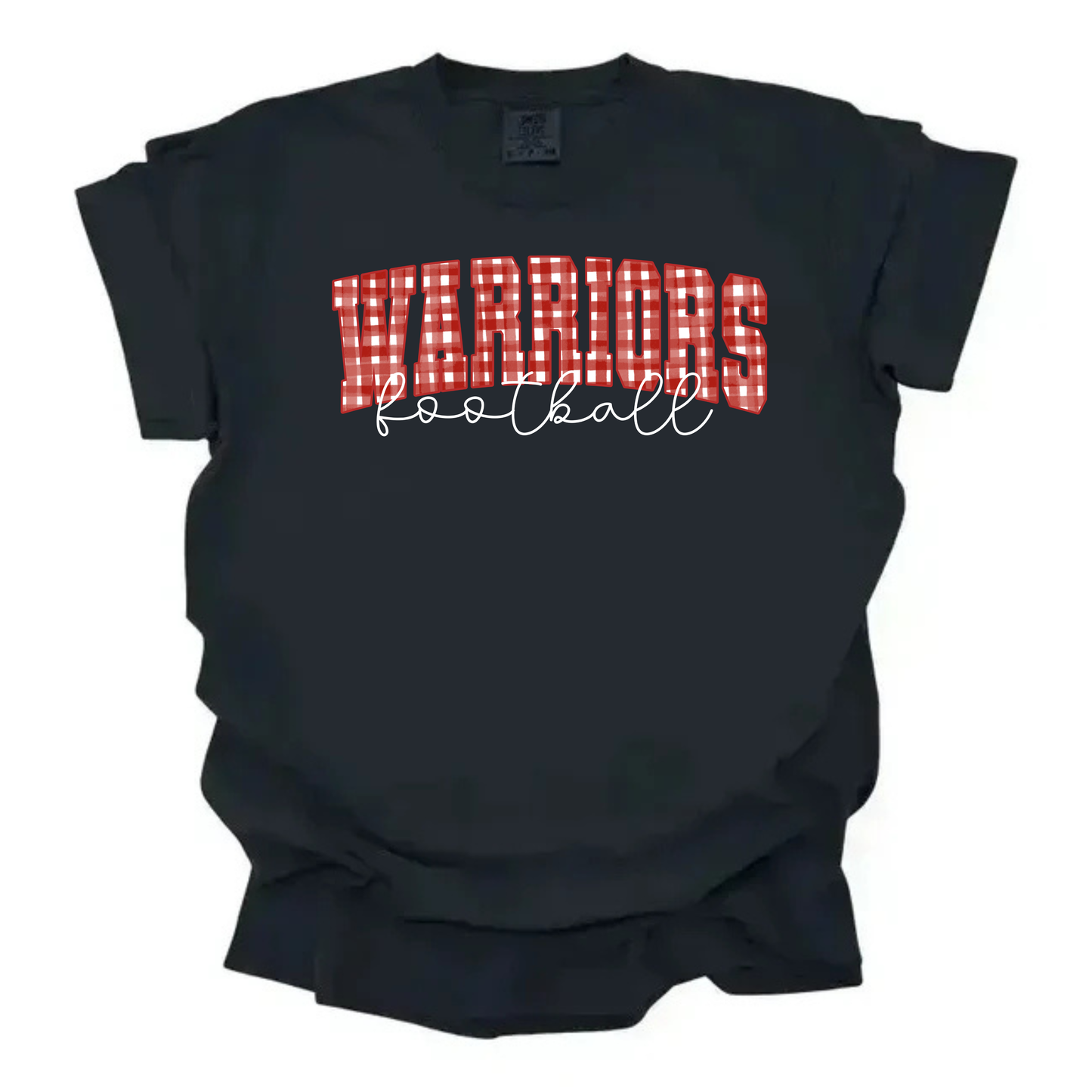 Custom Gingham Football Tee