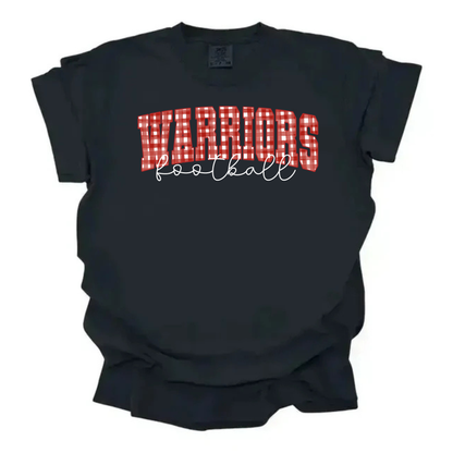 Custom Gingham Football Tee